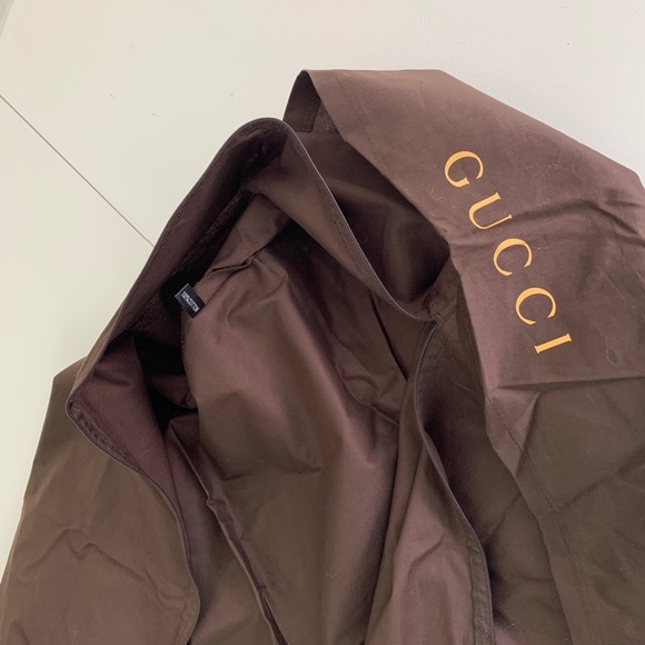 Authentic GUCCI carry garment dust bag protection brown - Picture 10 of 10